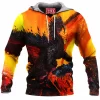 Dragon Fleece-Hoodie, Fantasy Fleece-Hoodie