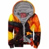 Dragon Zip-Fleece-Hoodie, Fantasy Zip-Fleece-Hoodie