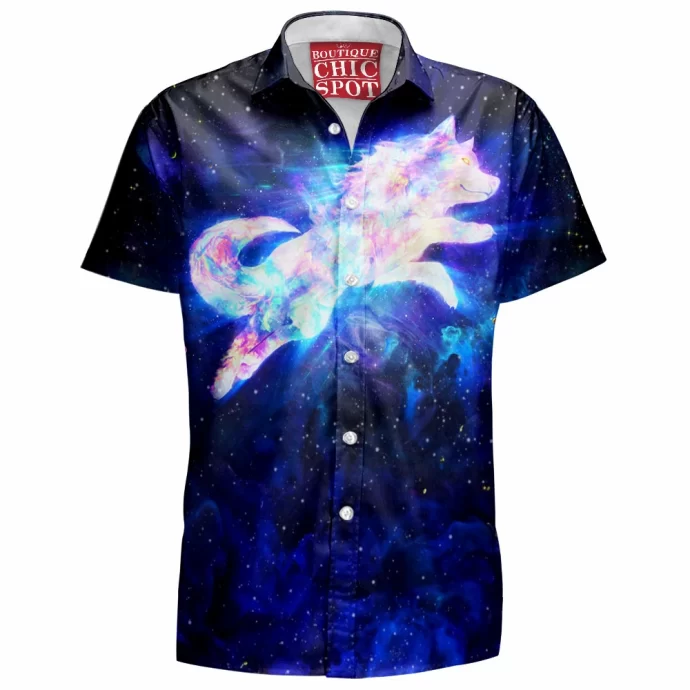 SPACE WOLF SPIRIT Hawaiian Shirt