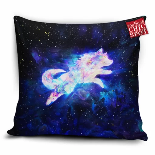 SPACE WOLF SPIRIT Pillow Cover