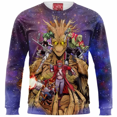 Galaxy Sweatshirt, Comic Sweatshirt, Superhero Sweatshirt