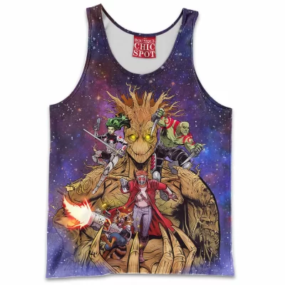 Comic Tank-Top, Guardians of The Galaxy Tank-Top