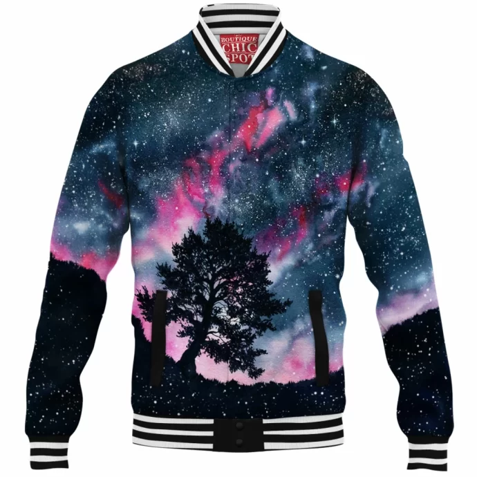 Lonely Tree Baseball Jacket