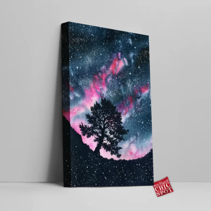 Lonely Tree Canvas Wall Art