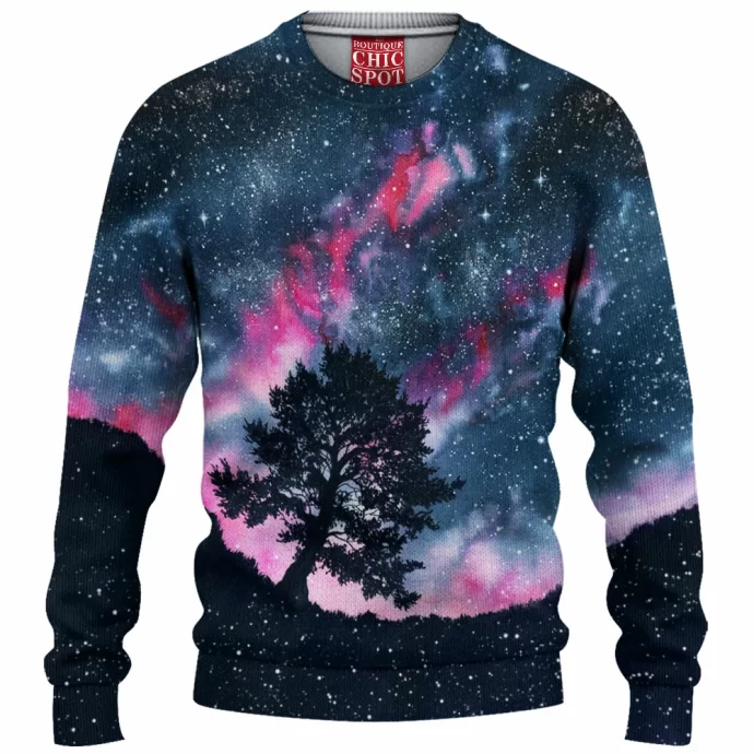 Lonely Tree Knitted Sweater