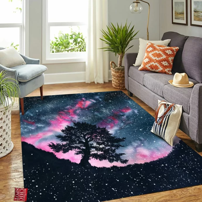 Lonely Tree Rectangle Rug