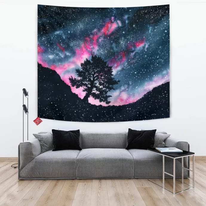 Lonely Tree Tapestry