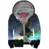 Galaxy Zip-Fleece-Hoodie