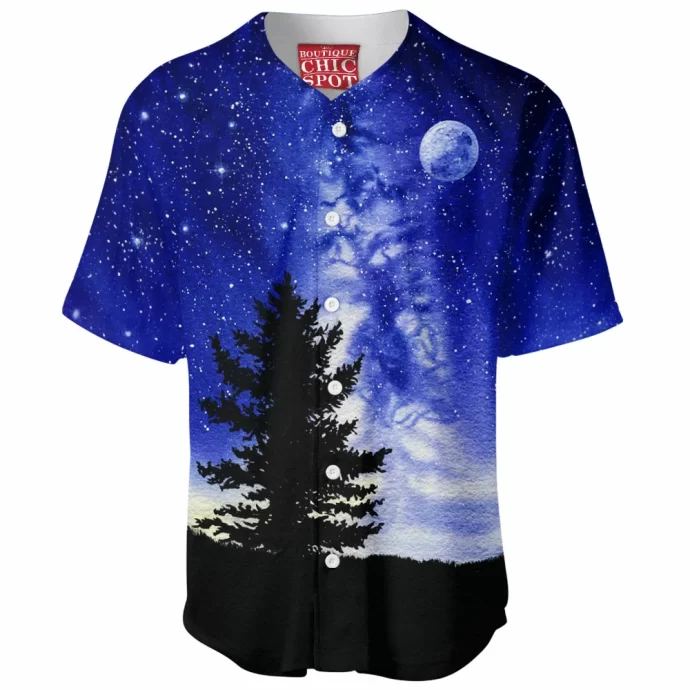 Winter Night Baseball Jersey