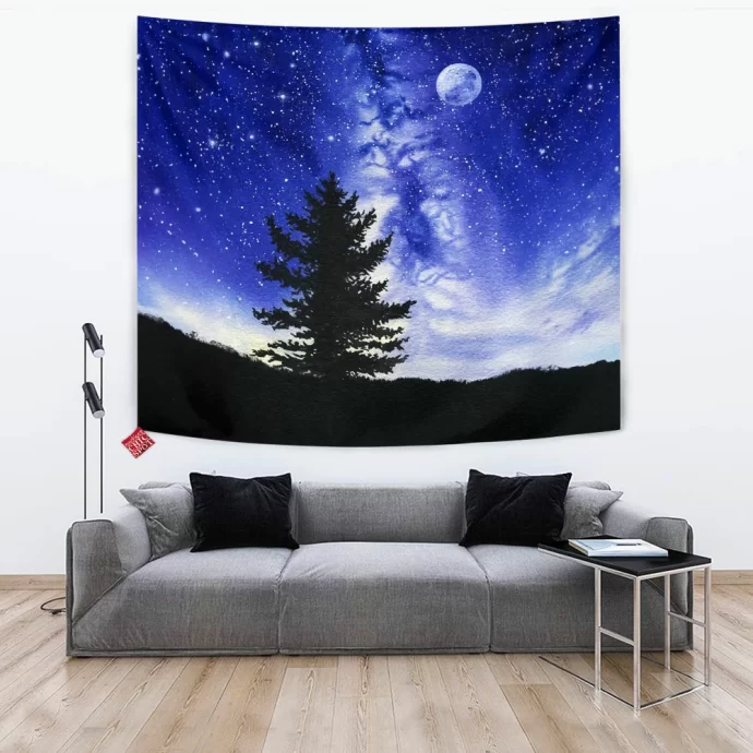 Winter Night Tapestry