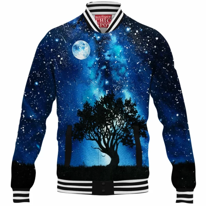 Blue Moon Baseball Jacket