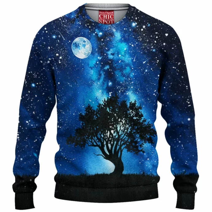 Blue Moon Knitted Sweater