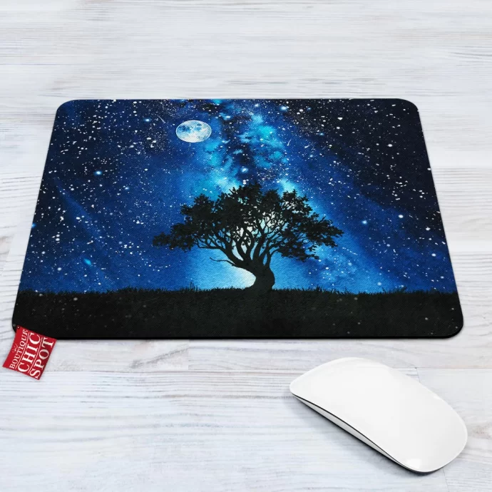 Blue Moon Mouse Pad