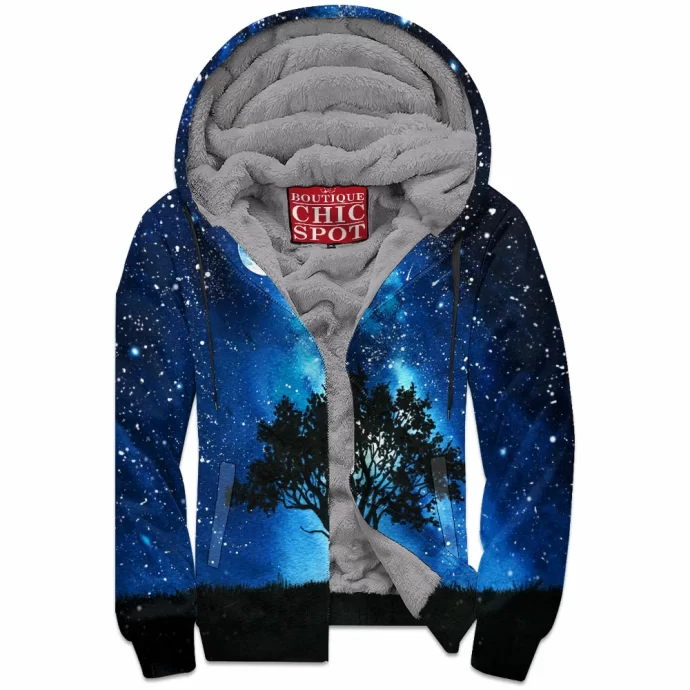 Blue Moon Zip Fleece Hoodie