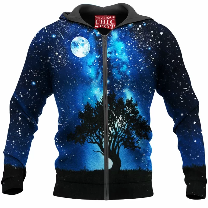 Blue Moon Zip Hoodie