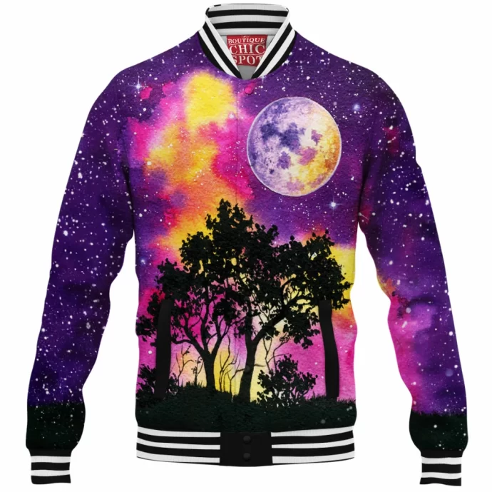 Full Moon Baseball Jacket