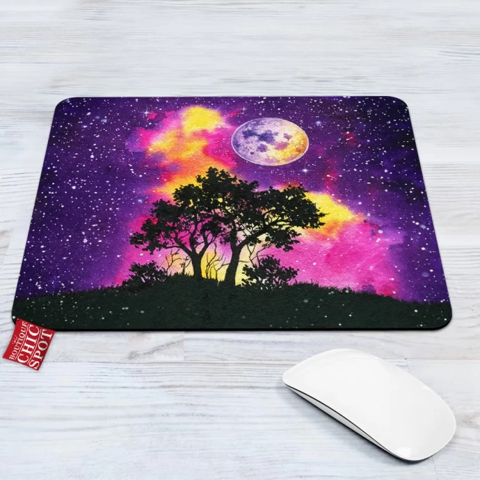 Full Moon Mouse Pad