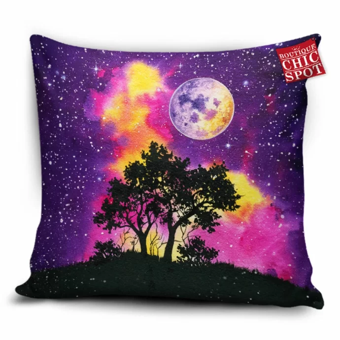 Full Moon Pillow Cover