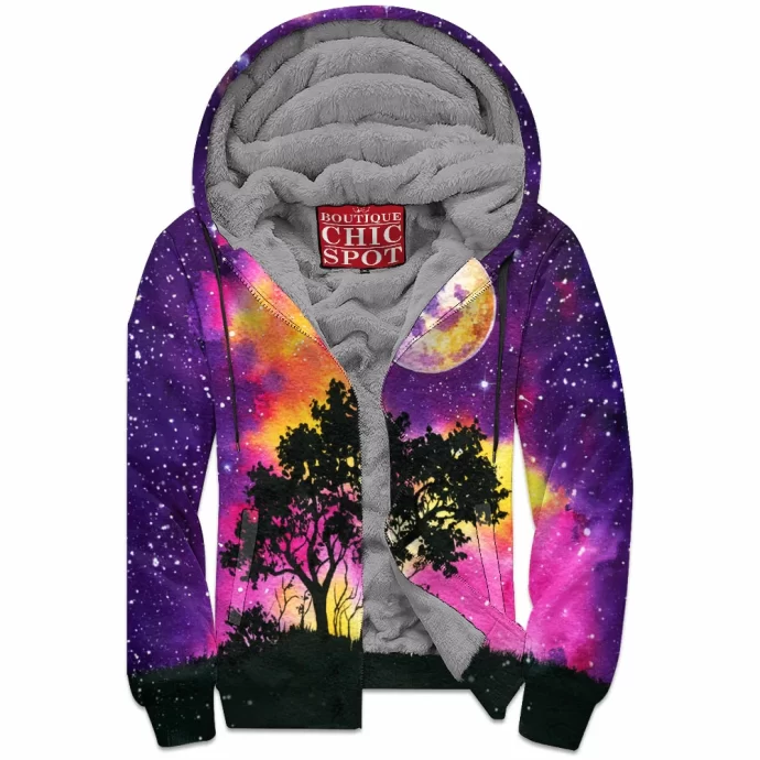 Full Moon Zip Fleece Hoodie