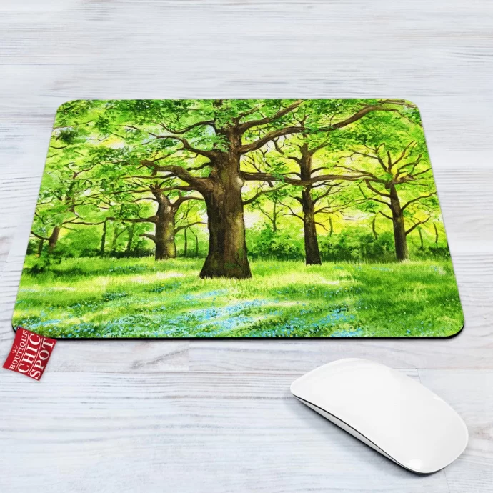 Green Forest Mouse Pad