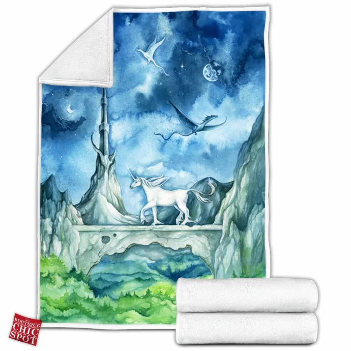 Long Journey Fleece Blanket