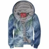 Dragon Zip-Fleece-Hoodie, Fantasy Zip-Fleece-Hoodie