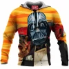 Darth Vader Fleece-Hoodie, Sci-Fi Fleece-Hoodie, Star Wars Fleece-Hoodie