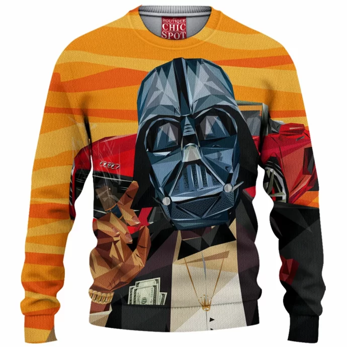 Darth Vader Knitted Sweater