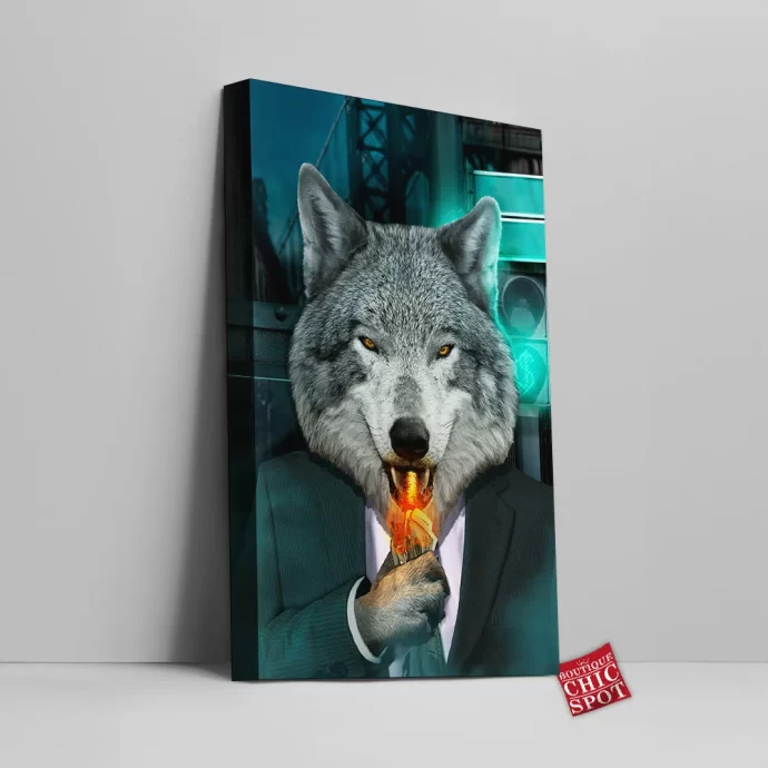 Wolf Canvas Wall Art