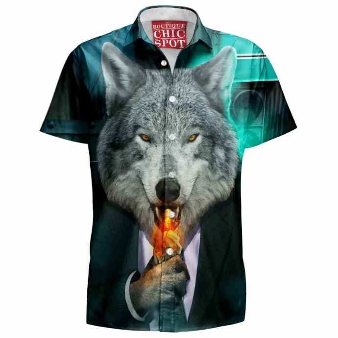 Wolf Hawaiian Shirt