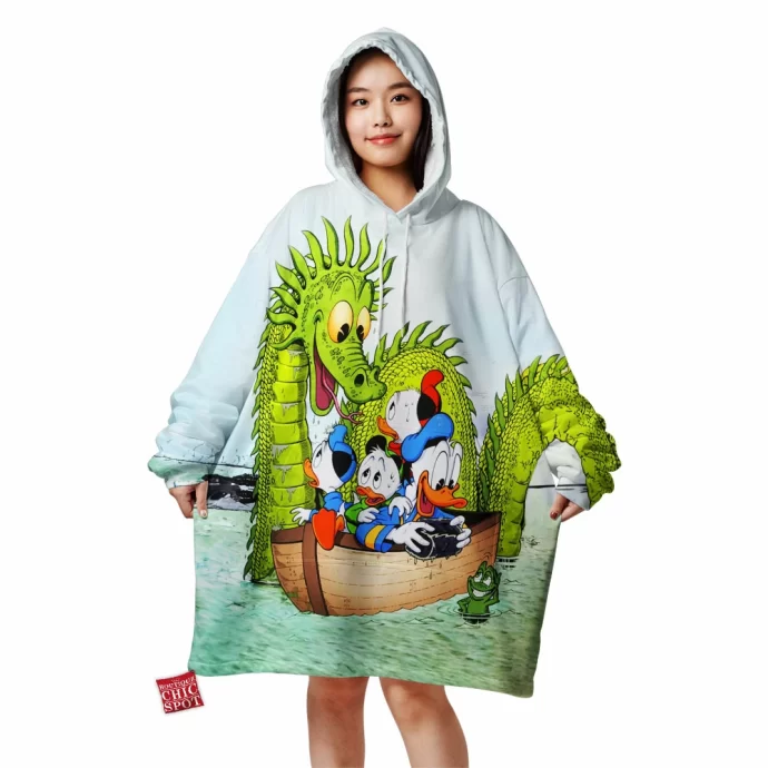 Donald Duck Blanket Hoodie