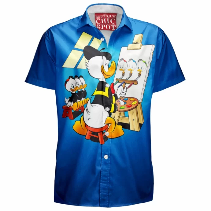 Donald Duck Hawaiian Shirt