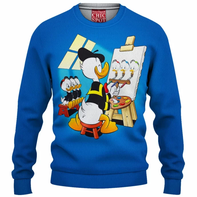 Donald Duck Knitted Sweater