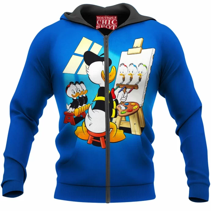 Donald Duck Zip Hoodie