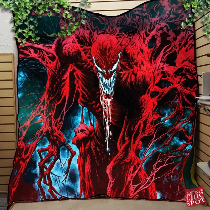 Carnage Quilt Blanket