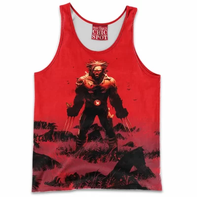 Comic Tank-Top, Wolverine Tank-Top, X-men Tank-Top