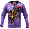 Comic Zip-Hoodie, Spider-man Zip-Hoodie, Wolverine Zip-Hoodie