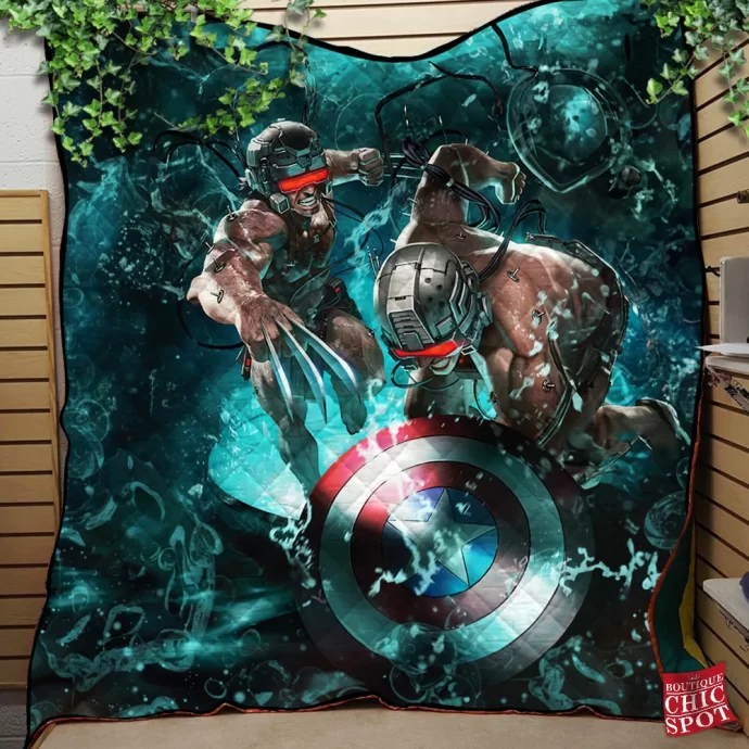 Weapon X Quilt Blanket