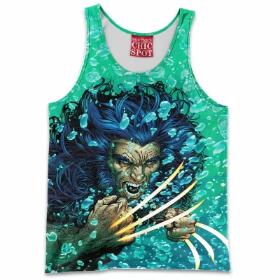Comic Tank-Top, Wolverine Tank-Top, X-men Tank-Top