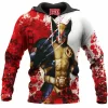 Comic Hoodie, Wolverine Hoodie, X-men Hoodie
