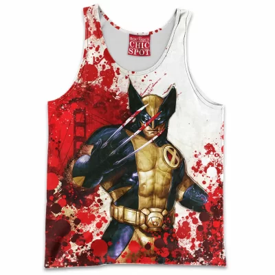 Comic Tank-Top, Wolverine Tank-Top, X-men Tank-Top