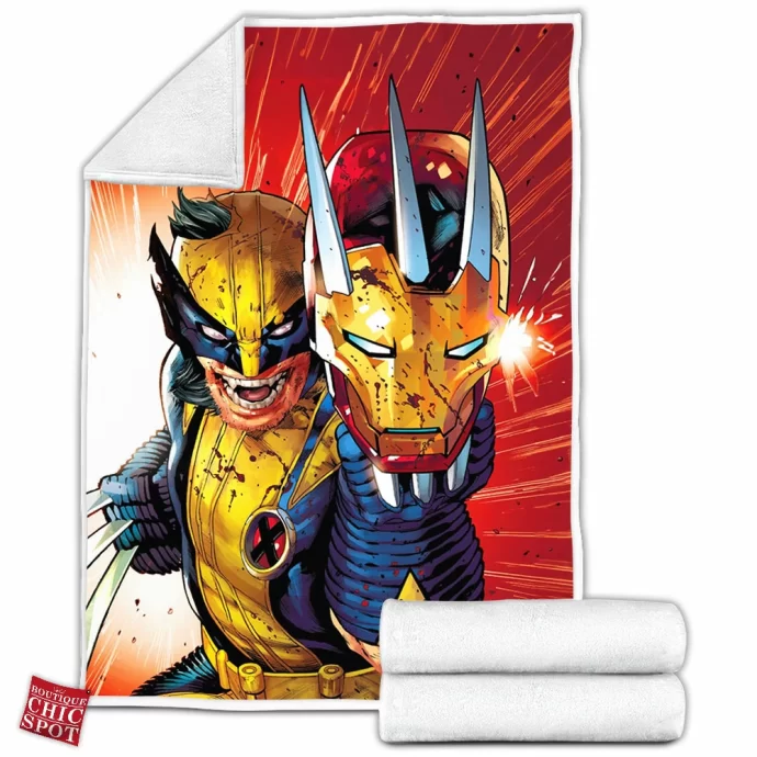 Wolverine Fleece Blanket