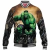 Comic Baseball-Jacket, Hulk Baseball-Jacket