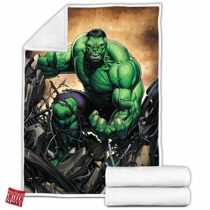 Hulk Fleece Blanket