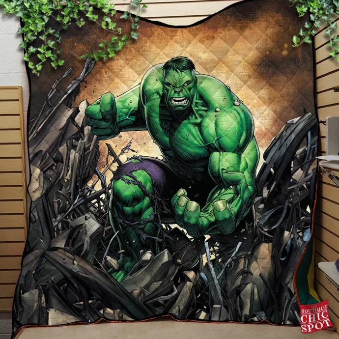 Hulk Quilt Blanket