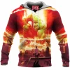 Comic Fleece-Hoodie, Hulk Fleece-Hoodie