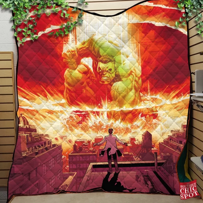 Hulk Quilt Blanket