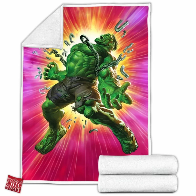 Hulk Fleece Blanket