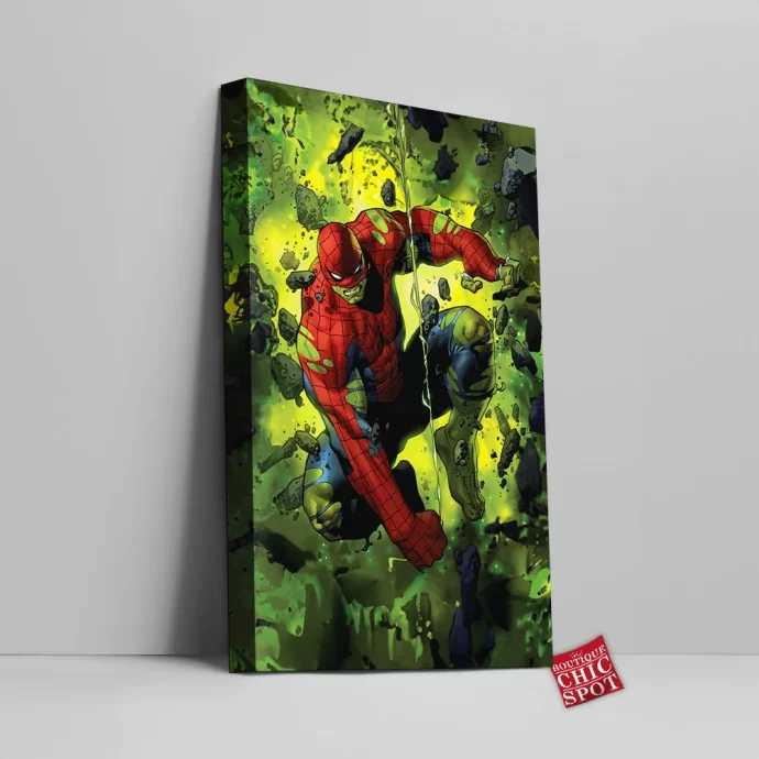 Spider Hulk Canvas Wall Art