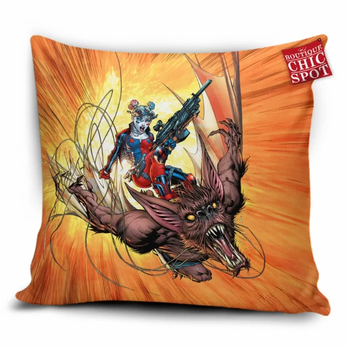 Harley Quinn Pillow Cover